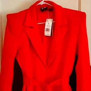 Ivy Park Ivy Heart Power Red Jumpsuit 3.0